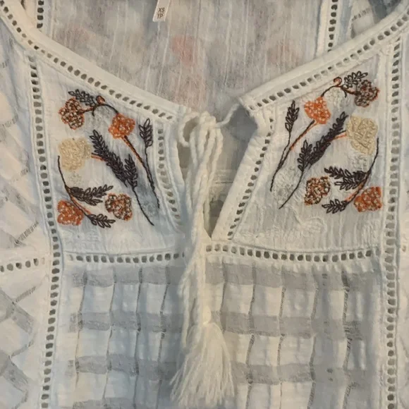 Free People peplum top-size xs - Picture 4 of 8